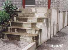 reparation escalier beton